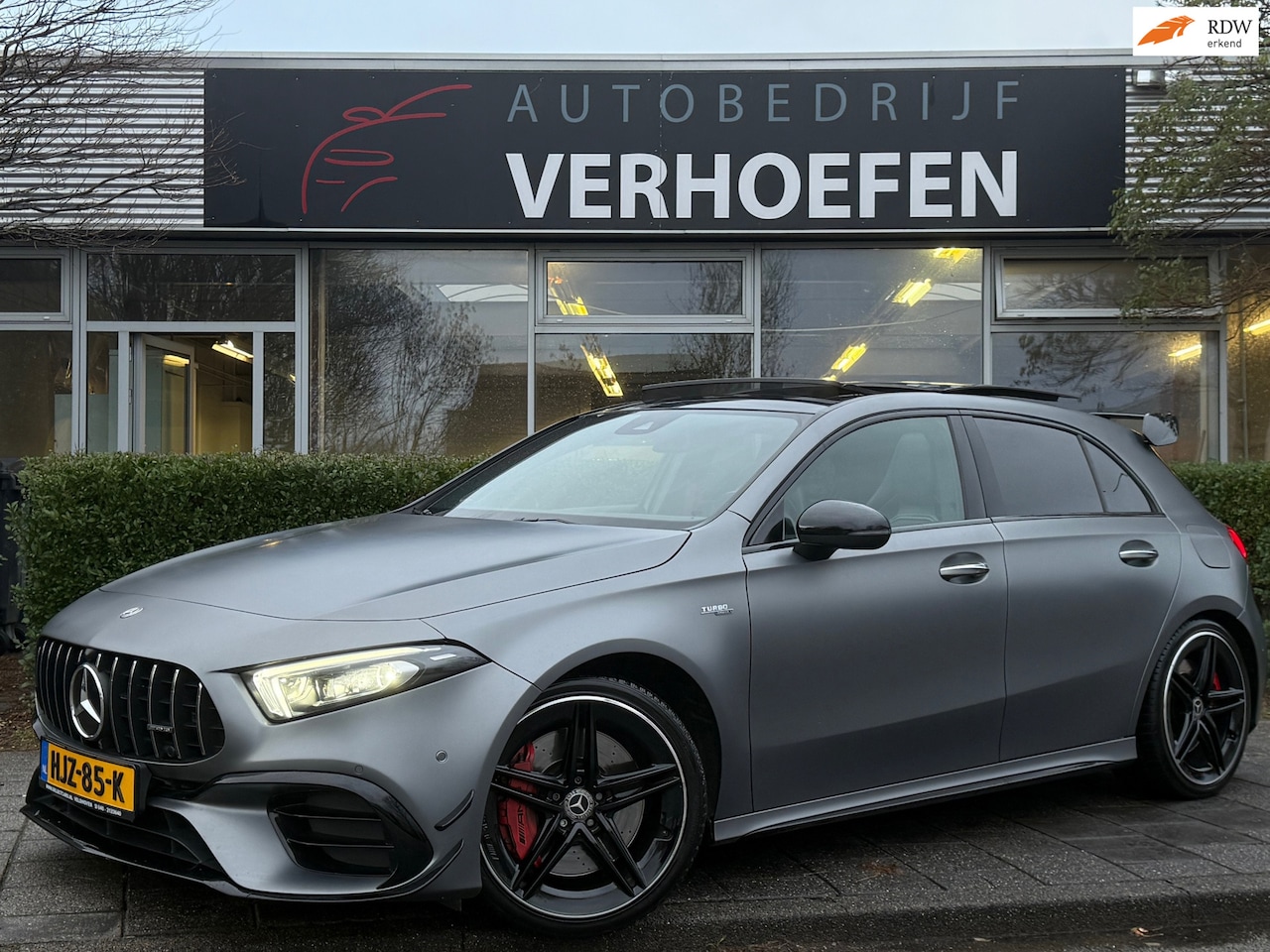 Mercedes-Benz A-klasse - AMG 45S 4MATIC+ - AERO PAKKET - PANORAMADAK - KUIPSTOELEN - SFEER VERLICHTING - A45 - AutoWereld.nl