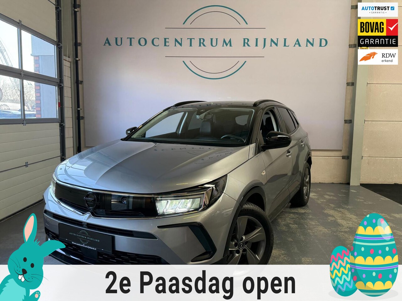 Opel Grandland - 1.6 Turbo Plug-In Hybrid GS 225PK Automaat, Stoel/Stuurverwarming, Camera - AutoWereld.nl