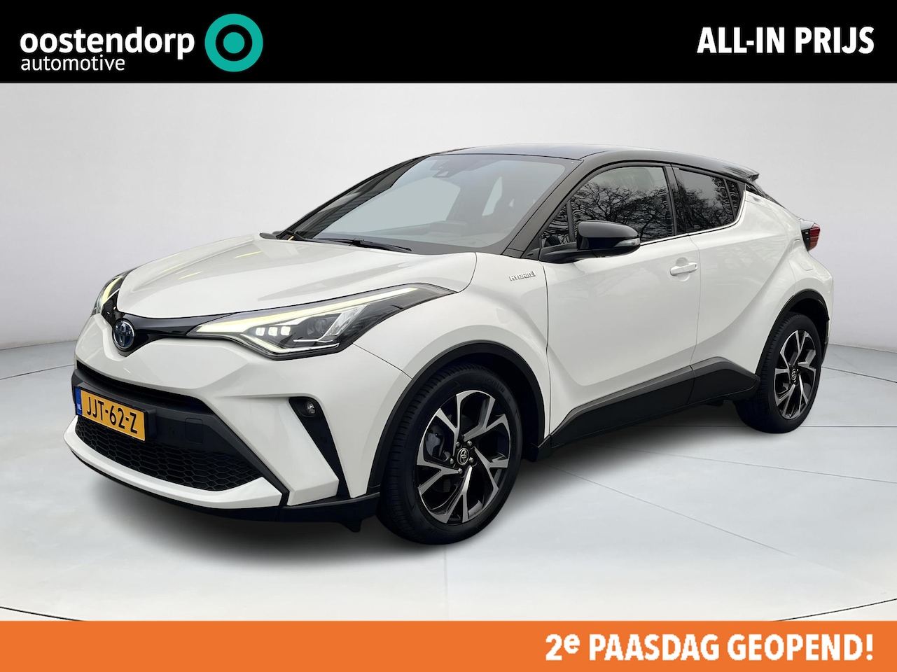 Toyota C-HR - 1.8 Hybrid Bi-Tone | Carplay | Dode hoek waarschuwing | Stoelverwarming | Keyless entry | - AutoWereld.nl