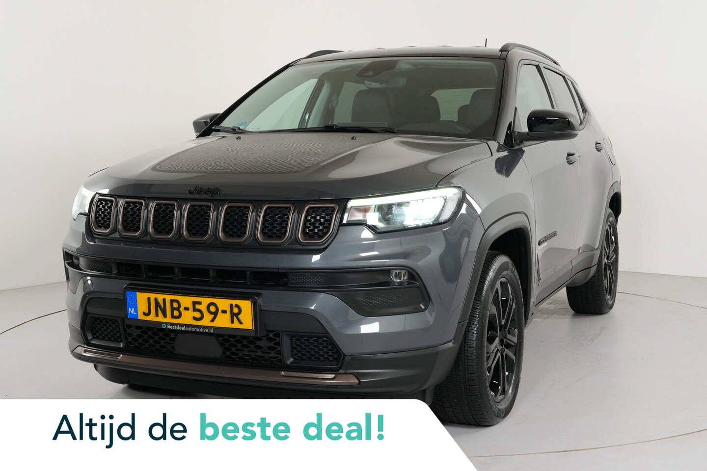 Jeep Compass - 4xe 240 pk PHEV Upland | Adap. Cruise | Stl. verw. | Camera | Carplay | Lane assist | El. - AutoWereld.nl