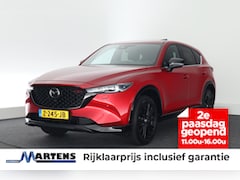 Mazda CX-5 - 2.5 194pk Homura Schuifdak Leder 360-Camera Bose Keyless Stoelverwarming