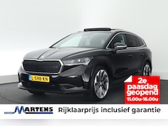 Skoda Enyaq iV - 80 204pk Comfort SOH 91% Warmtepomp Leder Panoramadak Keyless Matrix-LED Stoelverwarming