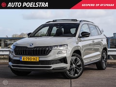 Skoda Karoq - 1.5 TSI ACT 150 PK DSG Sportline Panoramadak Camera ACC Matrix LED Virtual Cockpit Sfeerve