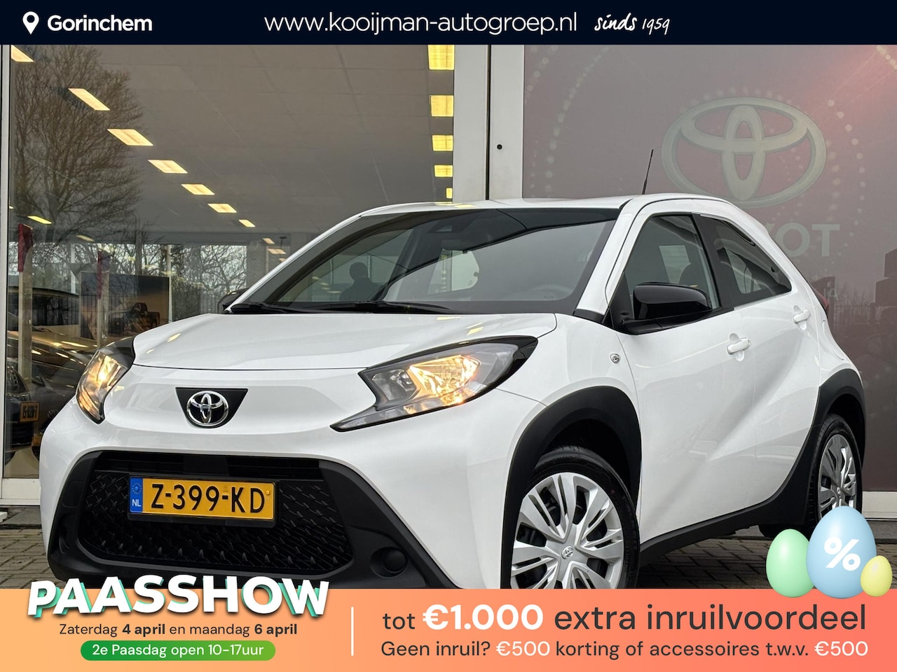 Toyota Aygo X - 1.0 VVT-i S-CVT Play Apple CarPlay/Android Auto | Camera | Cruise Controle | Toyota garant - AutoWereld.nl