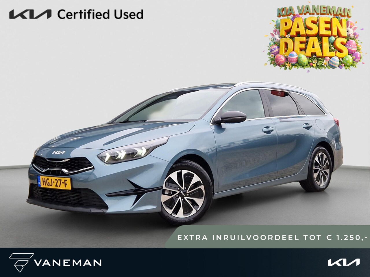 Kia Cee'd Sportswagon - Ceed 1.0 T-GDi Design Edition | Tot € 1.250,- extra inruil tijdens dit Paasweekend! | JBL - AutoWereld.nl