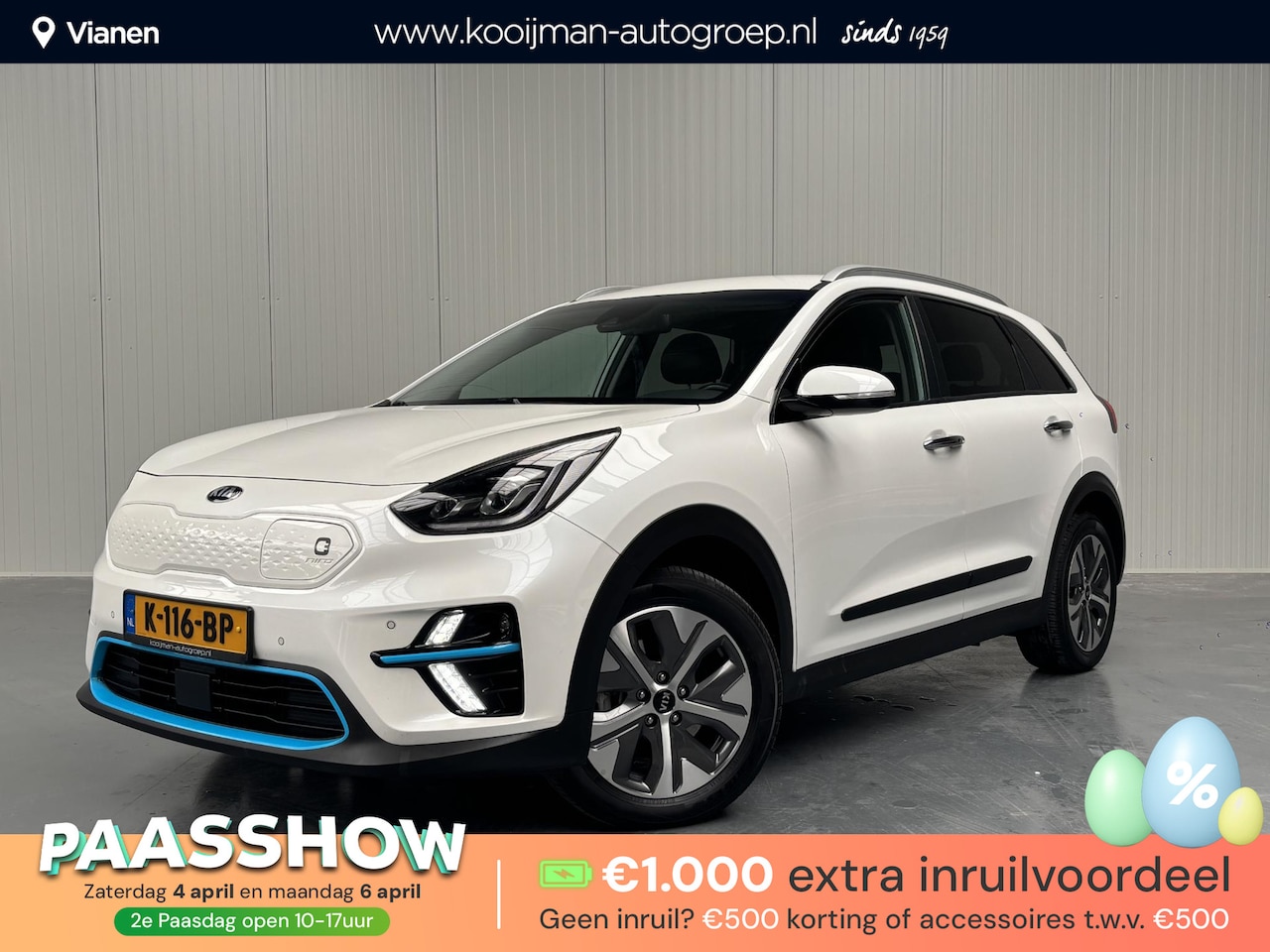 Kia e-Niro - ExecutiveLine 64 kWh ExecutiveLine 64 kWh , 100% SOH ,3Fase, Stoelmemory, JBL, Navigatie, Nederlandse Auto, Led - AutoWereld.nl