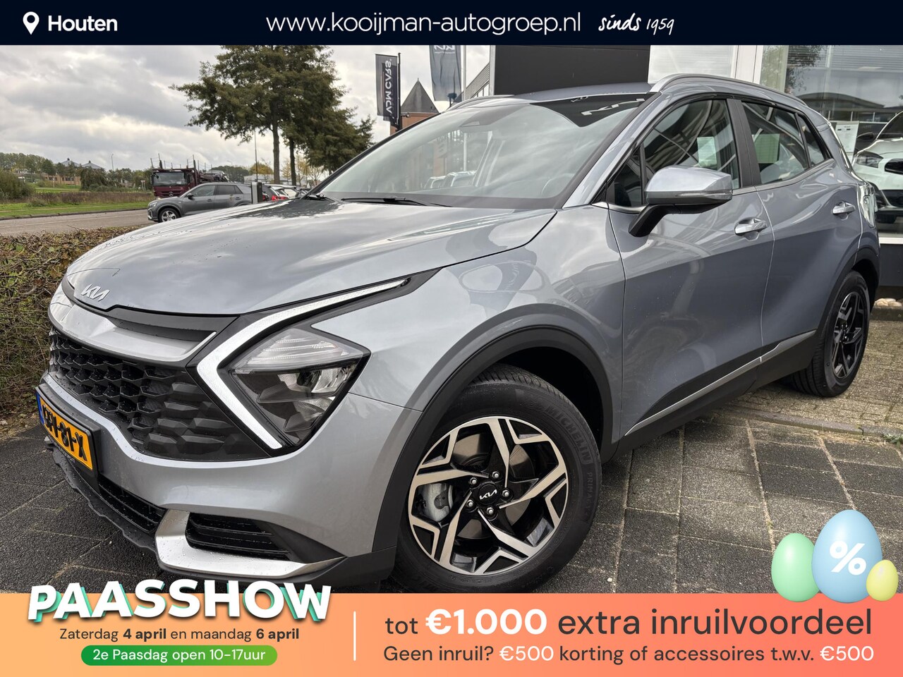 Kia Sportage - 1.6 T-GDi MHEV ComfortLine 1.6 T-GDi MHEV ComfortLine , Eerste eigenaar, Trekhaak, Navigatie, BTW-auto, Cruise Contro - AutoWereld.nl