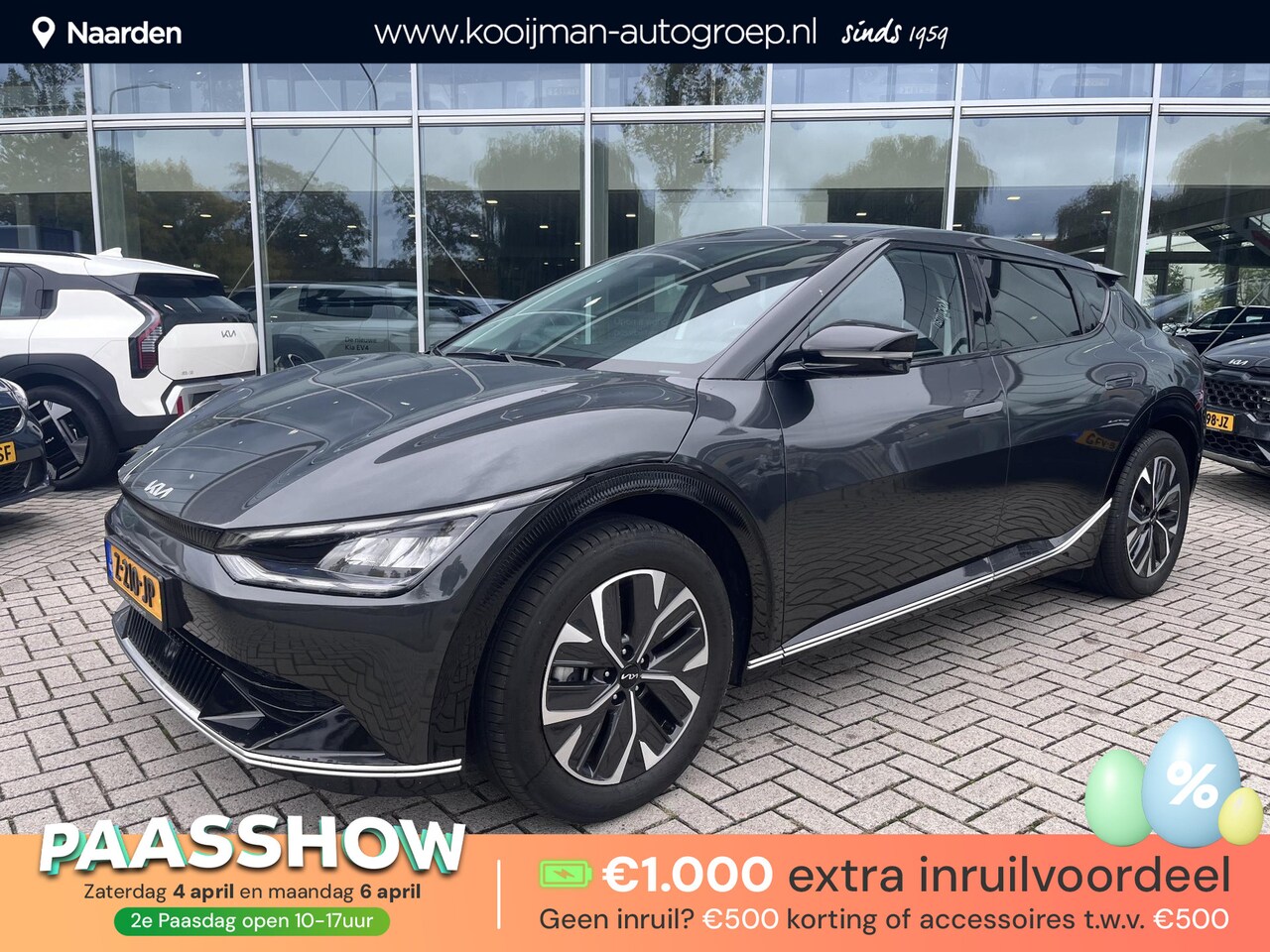 Kia EV6 - Plus 77.4 kWh | Trekhaak |Navigatie | Apple CarPlay/Android Auto | Camera | Trekgewicht 16 - AutoWereld.nl