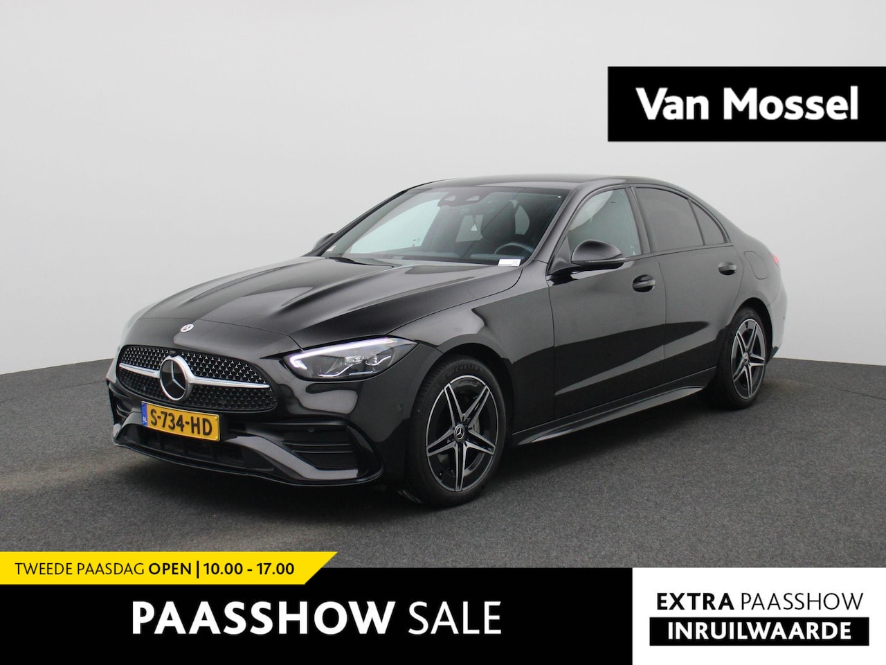 Mercedes-Benz C-klasse - 300 e AMG Line | Automaat | Lage KM stand | Climate Control | Navigatie | Virtual Cockpit - AutoWereld.nl