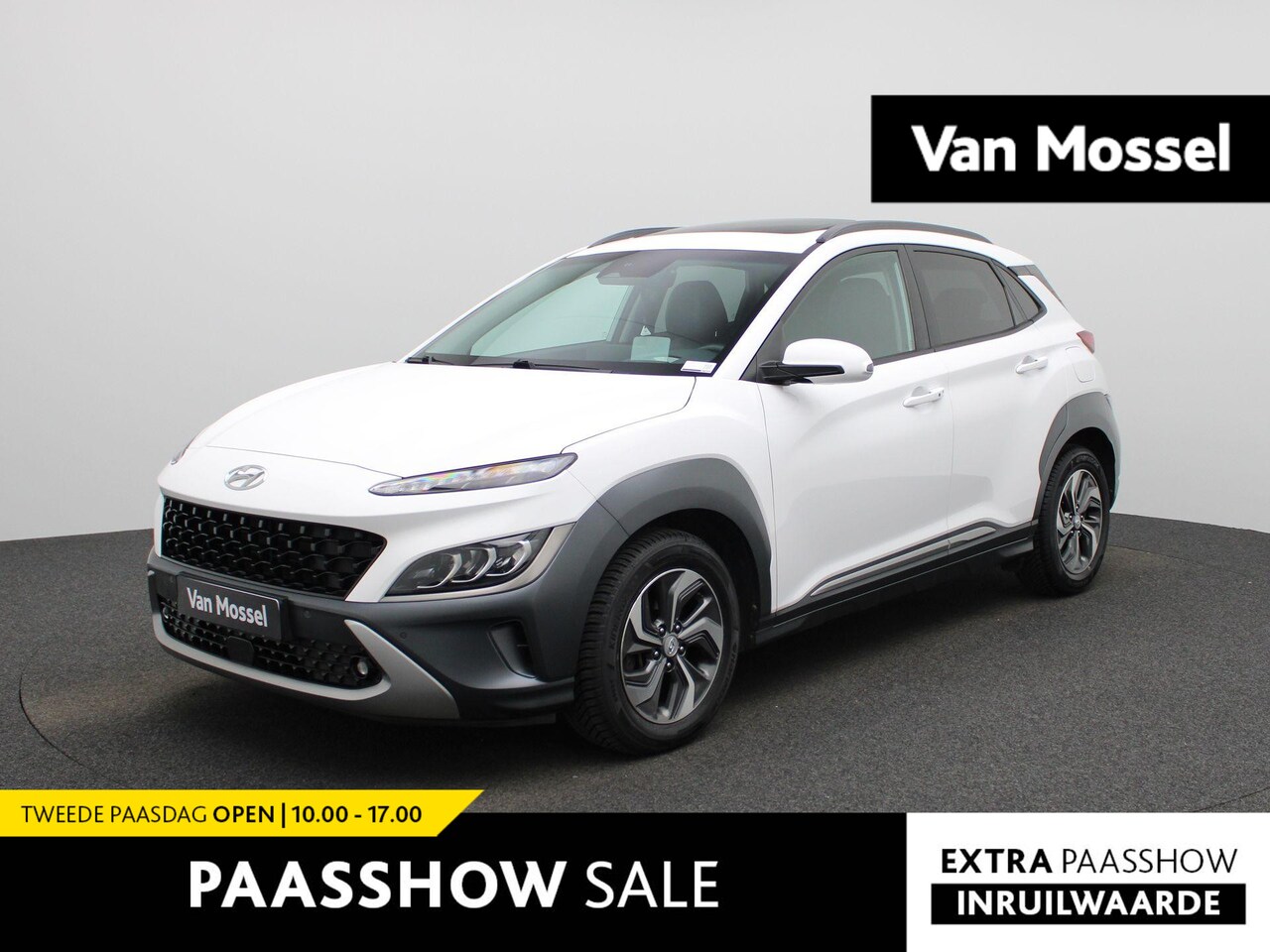 Hyundai Kona - 1.6 GDI HEV Fashion Design Sky | Automaat | Apple Carplay / Android Auto | Schuifdak | Vir - AutoWereld.nl