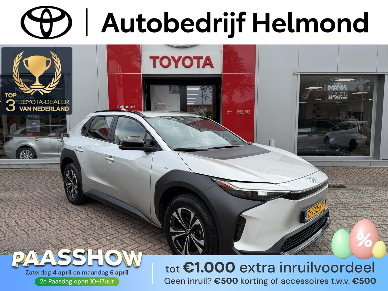 Toyota bZ4X - Active 71 kWh Active 71 kWh - AutoWereld.nl