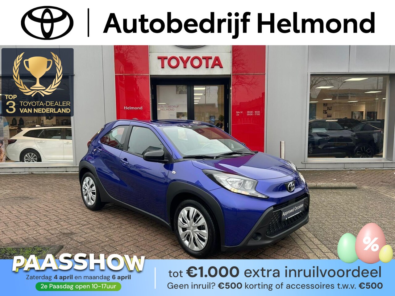 Toyota Aygo X - 1.0 VVT-i MT Play Navigatie Apple CarPlay/Android Auto | Achteruitrij camera | Adaptieve c - AutoWereld.nl