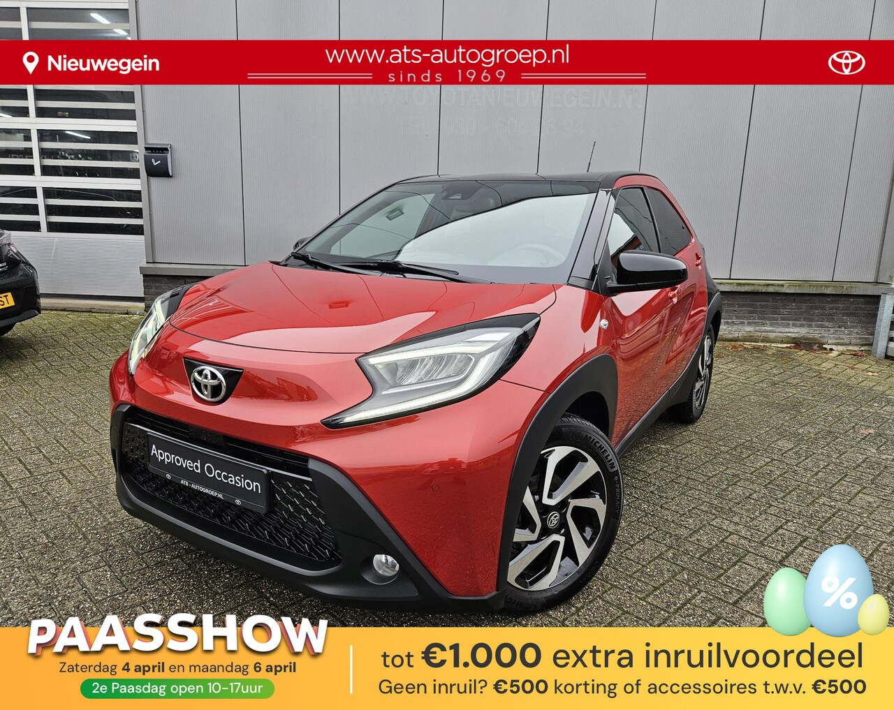 Toyota Aygo X - 1.0 VVT-i MT Premium Special | Parkeersensoren rondom | Full map Navigatie | Keyless/Smart - AutoWereld.nl
