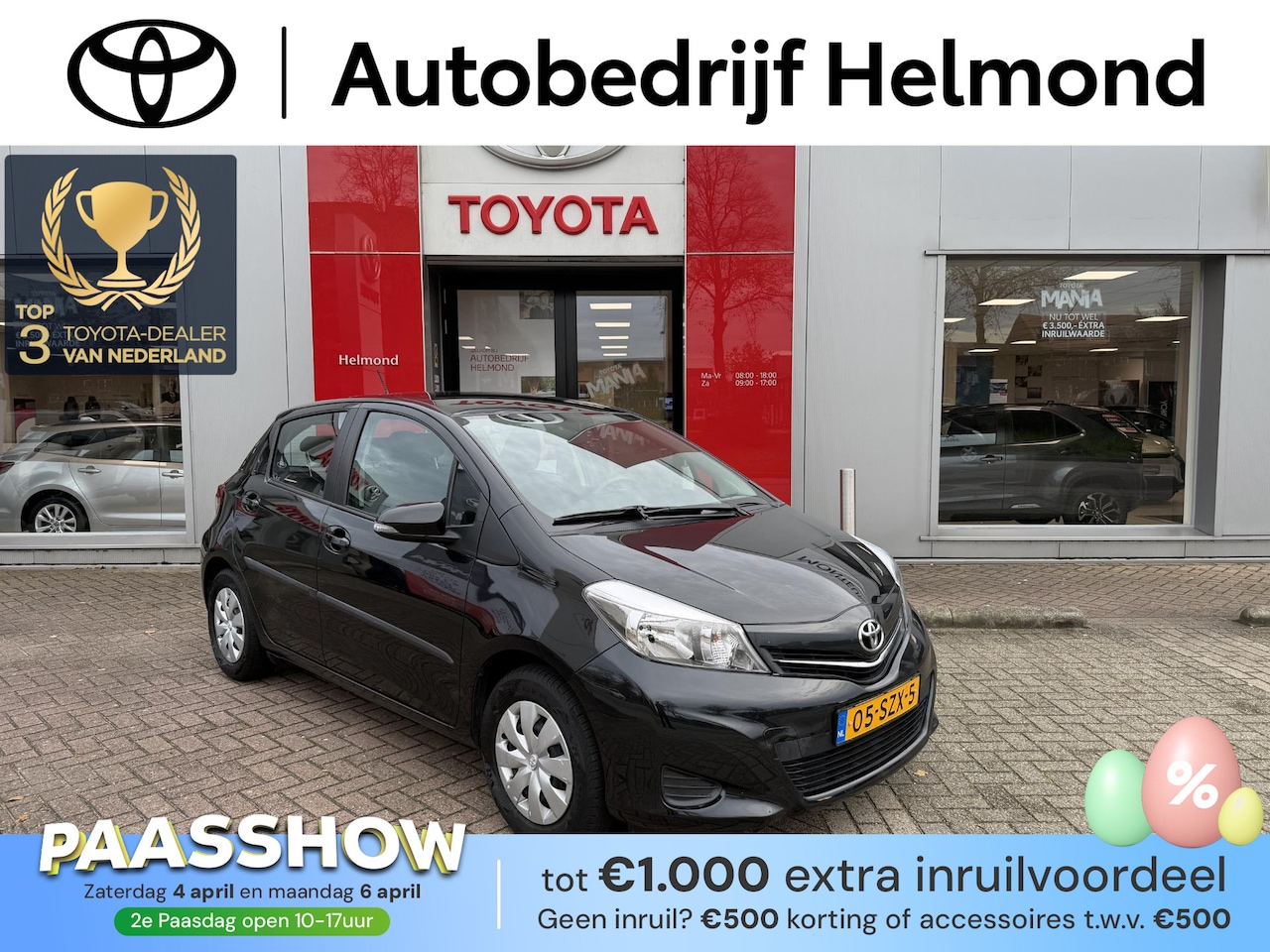 Toyota Yaris - 1.0 VVT-i Aspiration Trekhaak | Airconditioning | All-season banden | Nette Nederlandse au - AutoWereld.nl