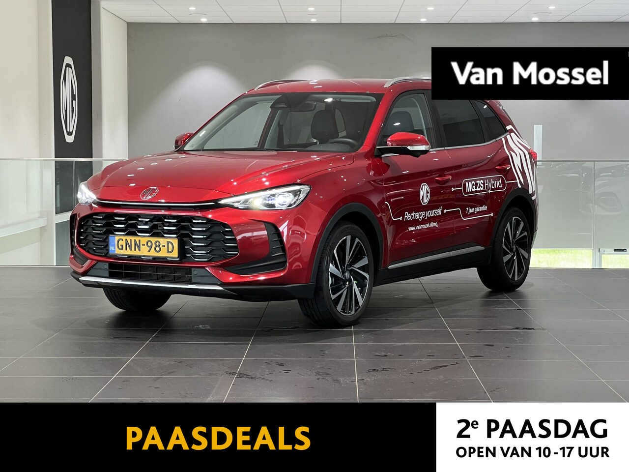 MG ZS - Luxury Hybrid + | Navigatie | 18"LMV | 360 Cam | Stoel + Stuur Verwarming | ACC | ECC | DA - AutoWereld.nl