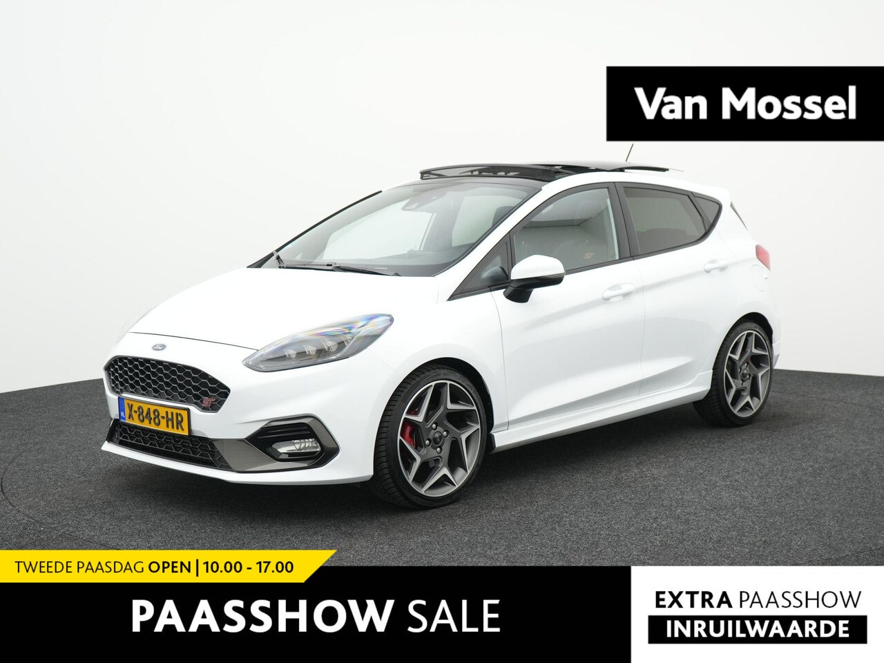 Ford Fiesta - 1.5 EcoBoost ST-3 200 PK | PANORAMADAK | NAVIGATIE | CAMERA | RECARO STOELEN | STOELVERWAR - AutoWereld.nl
