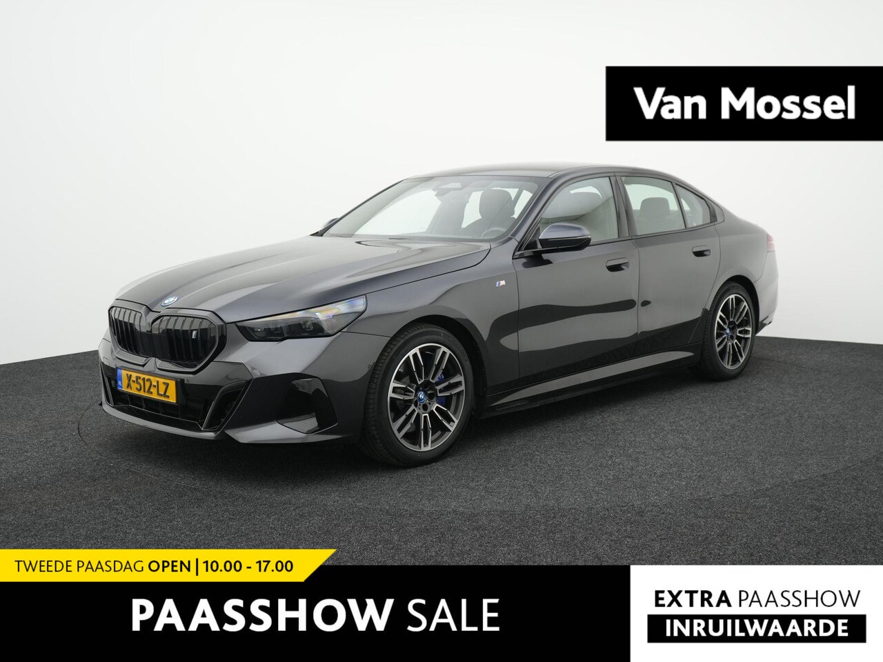 BMW i5 - eDrive40 84 kWh AUTOMAAT | M-PAKKET | NAPPA LEDER | WARMTEPOMP | SFEERVERLICHTING | HARMAN - AutoWereld.nl