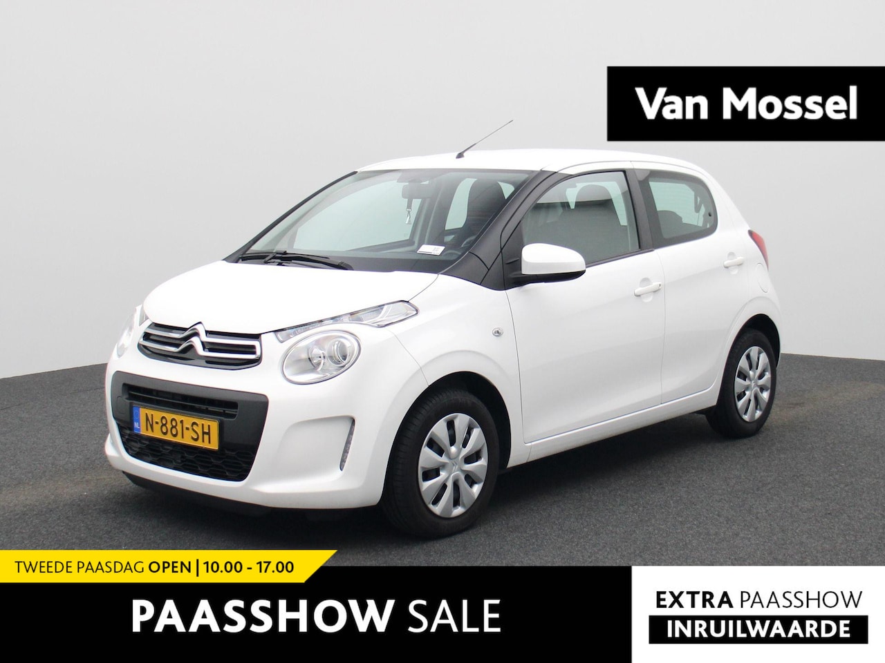 Citroën C1 - 1.0 VTi Feel | Airco | Bluetooth Telefonie | Apple Carplay / Android Auto | Camera | - AutoWereld.nl