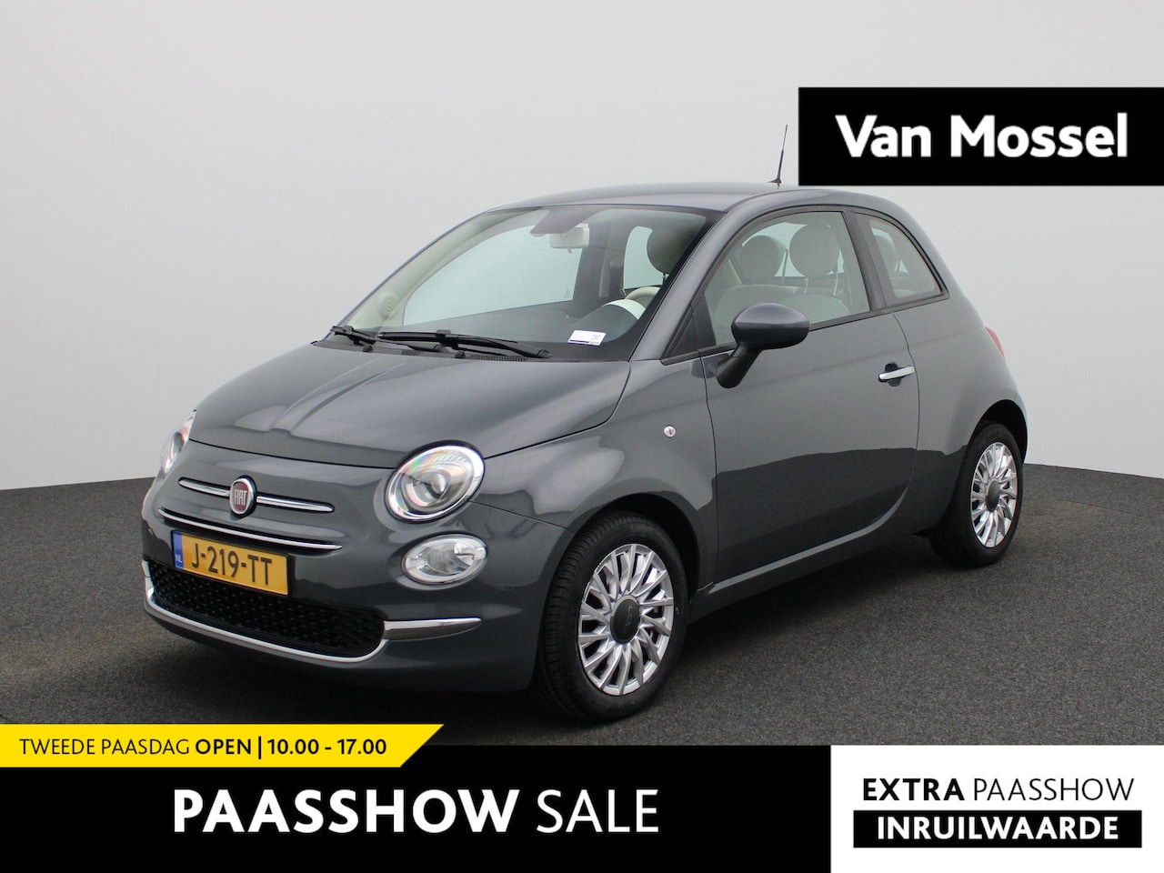 Fiat 500 - 1.0 Hybrid Lounge | APPLE CARPLAY - ANDROID AUTO | AIRCO | CRUISE CONTROL | LICHTMETALEN V - AutoWereld.nl