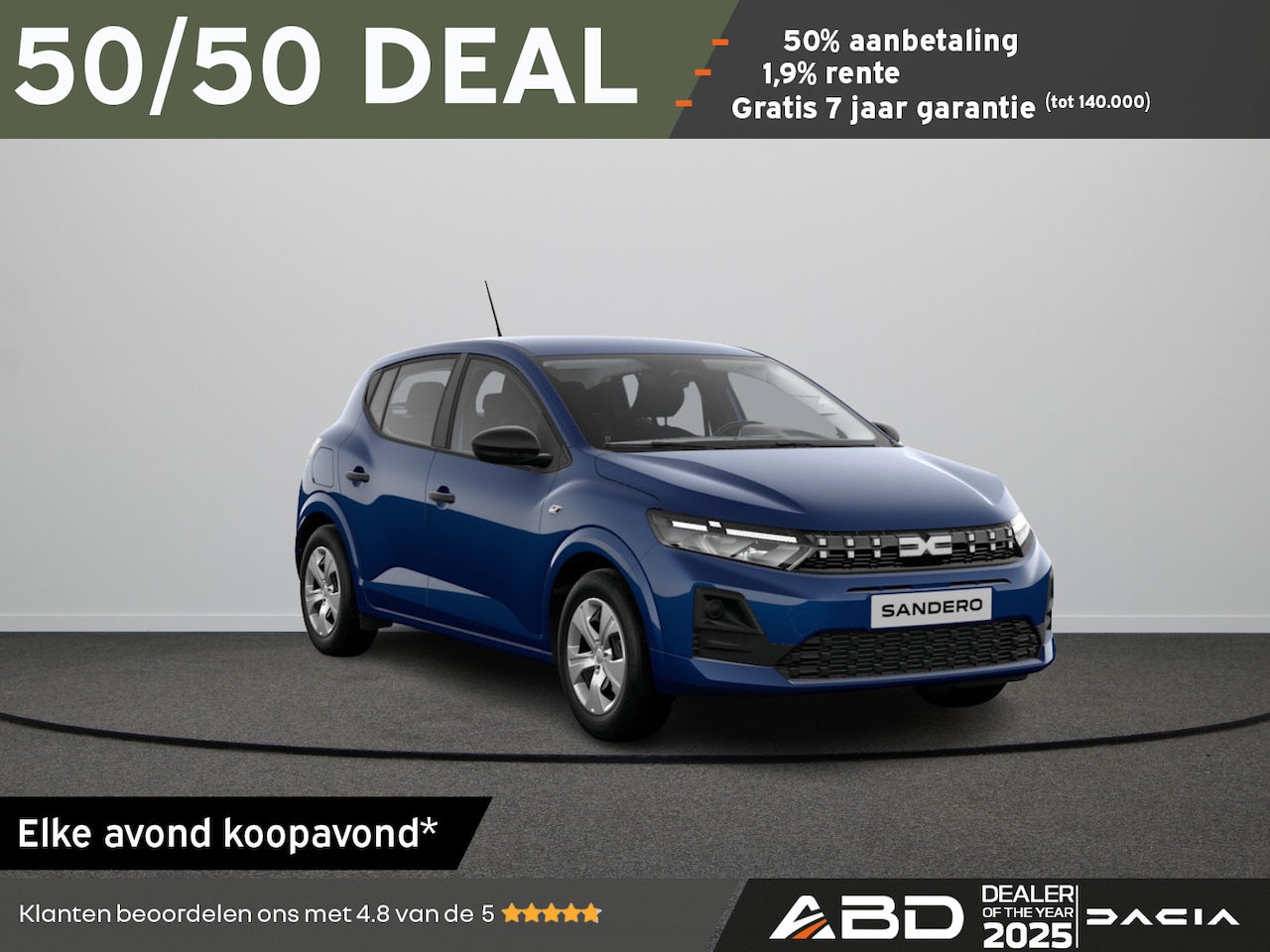 Dacia Sandero - Essential SCe 65 | Bekleding 'Essential' | Cruise Control en snelheidsbegrenzer | Dagrijve - AutoWereld.nl