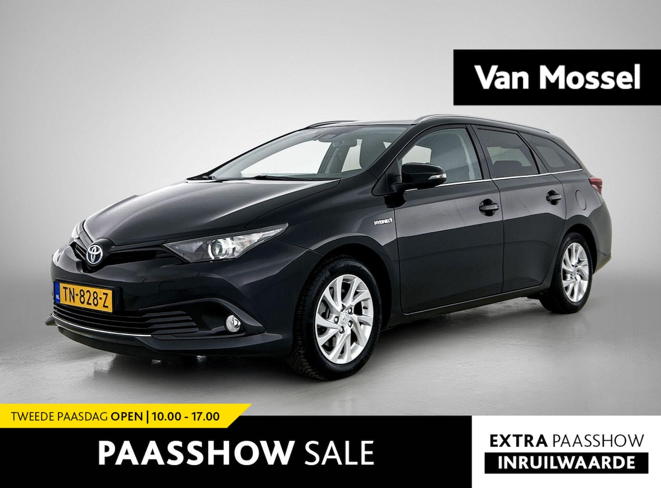 Toyota Auris - 1.8 Hybrid Dynamic Go | PANORAMADAK | TREKHAAK | ACHTERUITRIJCAMERA | CLIMATE CONTROL | CR - AutoWereld.nl