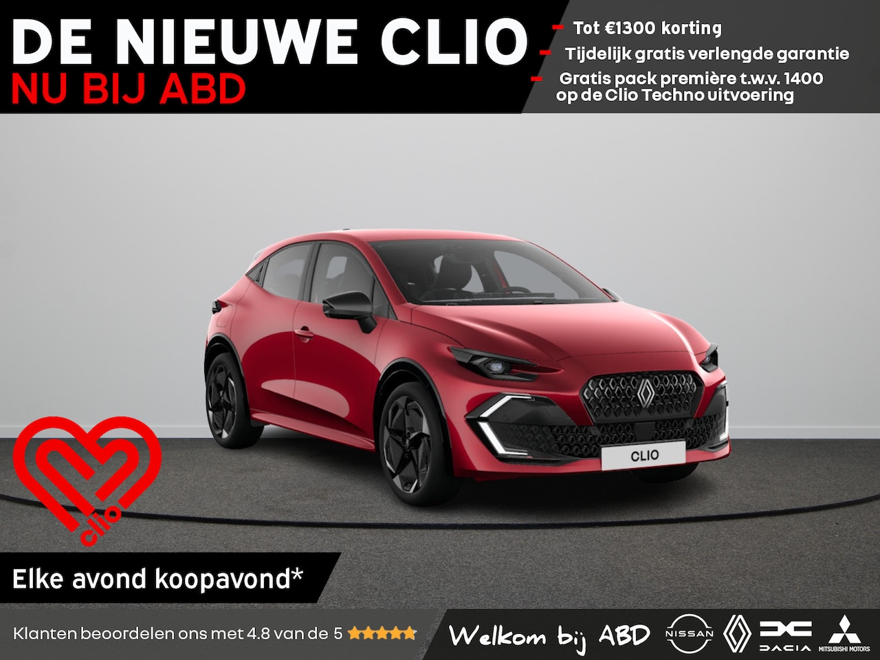 Renault Clio - Techno Full hybrid | Achteruitrijcamera | Adaptive Cruise Control | Elektronisch geregelde - AutoWereld.nl