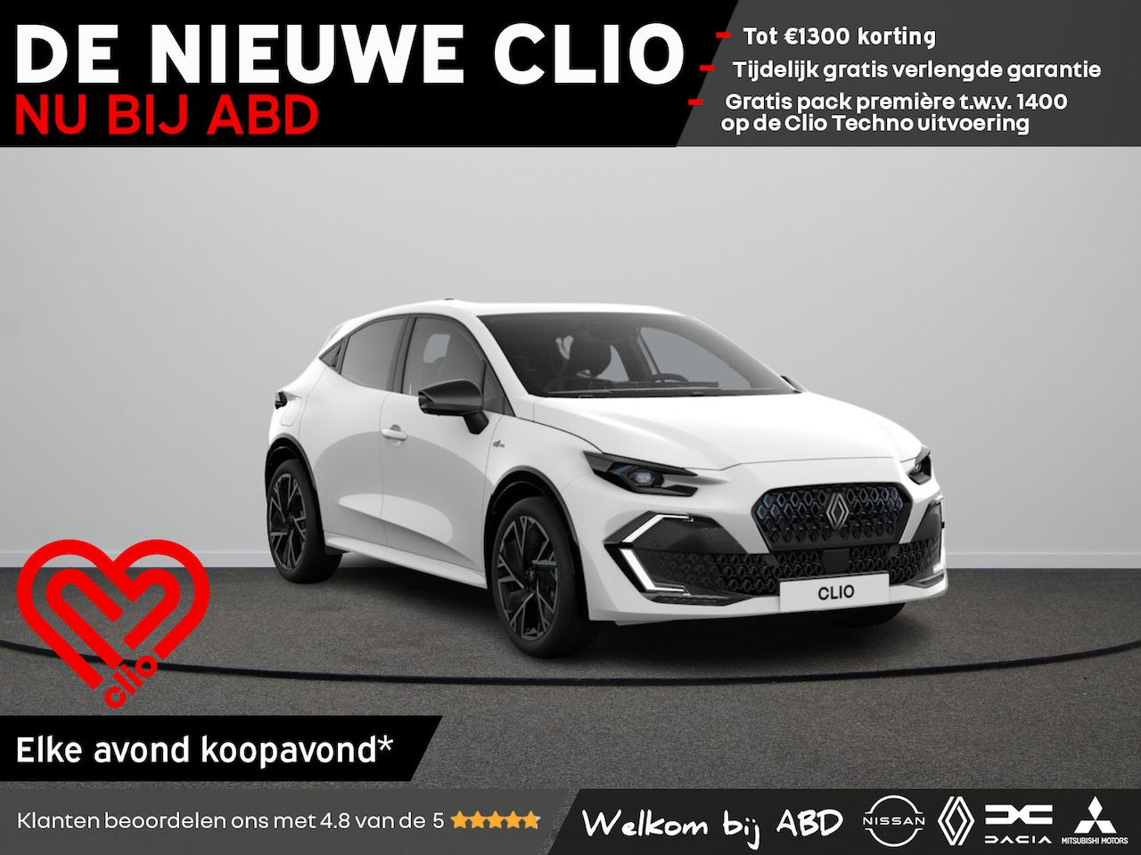 Renault Clio - esprit Alpine Full hybrid | Achteruitrijcamera | Elektronisch geregelde airconditioning | - AutoWereld.nl