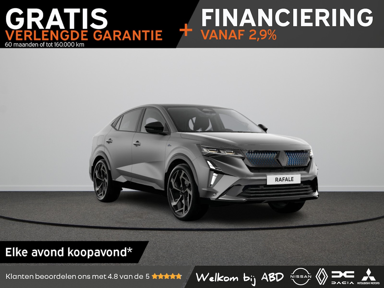 Renault Rafale - atelier Alpine Plug-in Hybrid 300 | Achteruitrijcamera | Blind Spot Warning | Elektrisch v - AutoWereld.nl