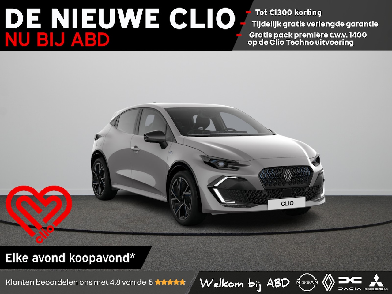 Renault Clio - esprit Alpine Full hybrid | Achteruitrijcamera | Elektronisch geregelde airconditioning | - AutoWereld.nl