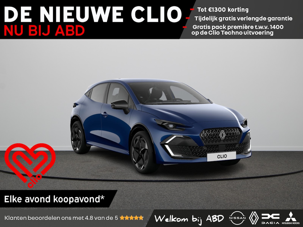 Renault Clio - Techno Full hybrid | Achteruitrijcamera | Adaptive Cruise Control | Elektronisch geregelde - AutoWereld.nl