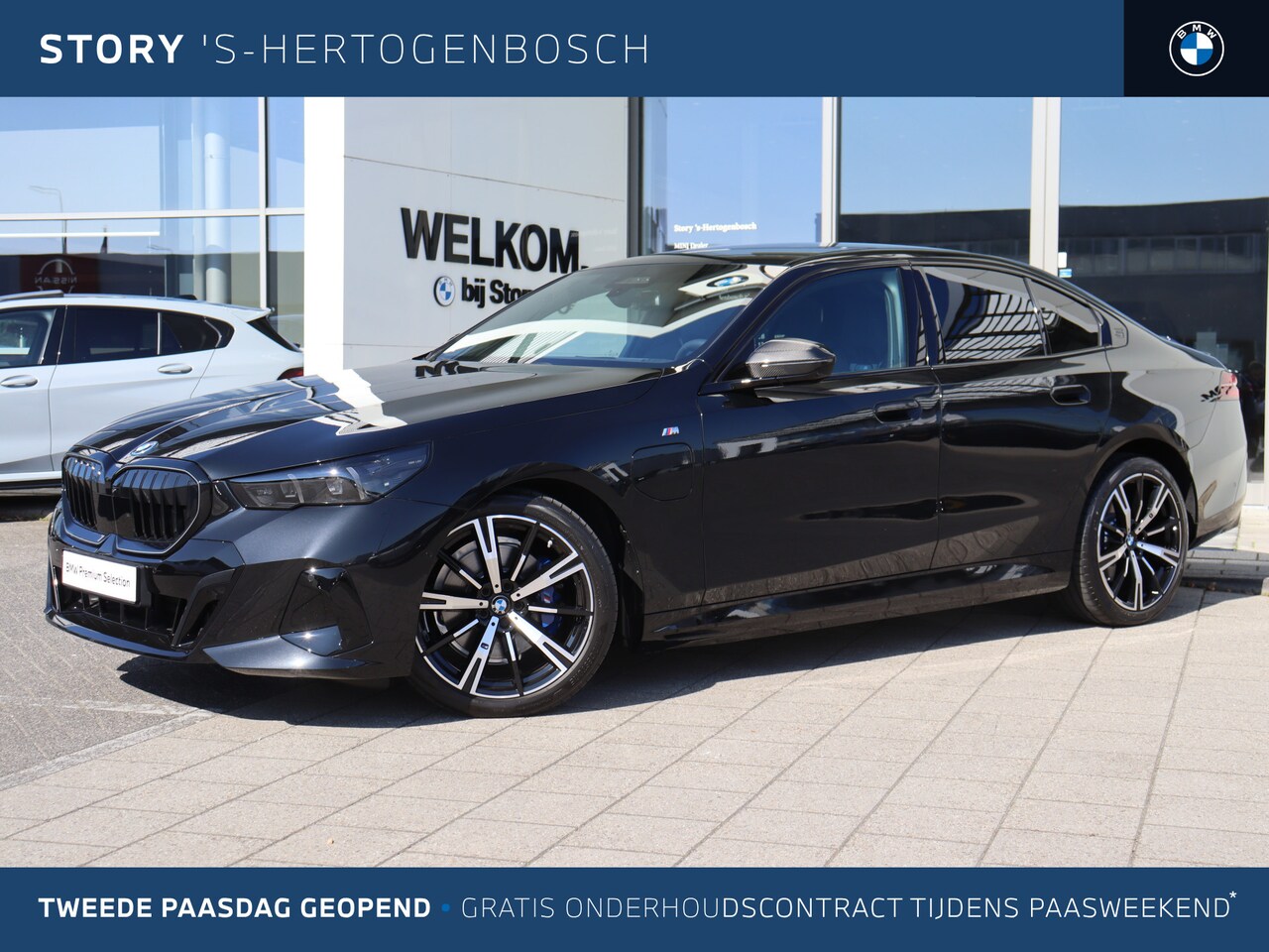 BMW 5-serie - 530e M Sport Automaat / Trekhaak / M Multifunctionele Stoelen / Bowers & Wilkins / Adaptie - AutoWereld.nl