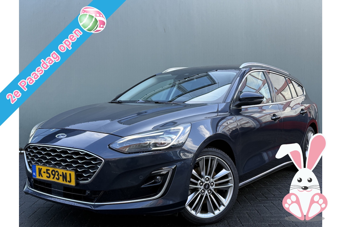 Ford Focus Wagon - BWJ 2021 1.0 124 PK EcoBoost Hybrid Vignale HEAD UP DISPLAY / TREKHAAK | PANORAMADAK | XEN - AutoWereld.nl