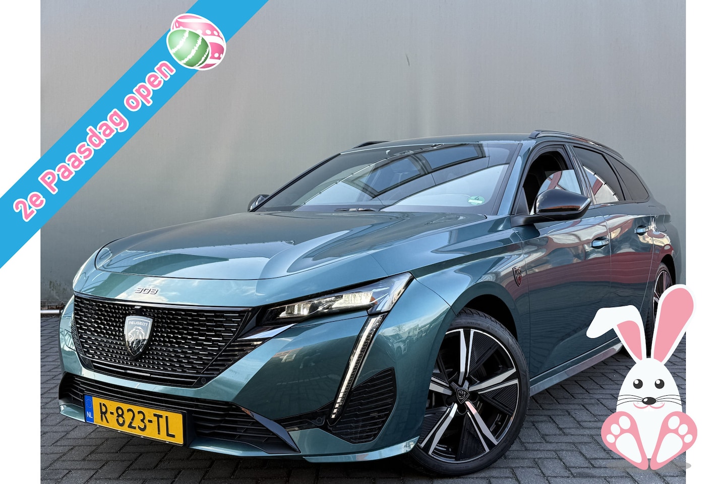 Peugeot 308 SW - BWJ 2022 1.6 Plug-in Hybrid 150 PK 180 GT FULL LED | ADAPTIVE CRUISE | STOELVERW. | VOORRU - AutoWereld.nl