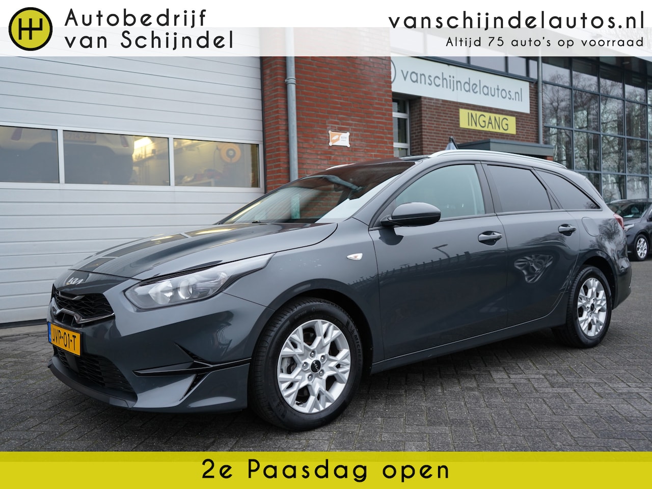 Kia Cee'd Sportswagon - Ceed 1.0 T-GDI DYNAMICLINE VOLLEDIG DEALER ONDERHOUDEN CAMERA STOEL+STUURVERWARMING ANDROI - AutoWereld.nl