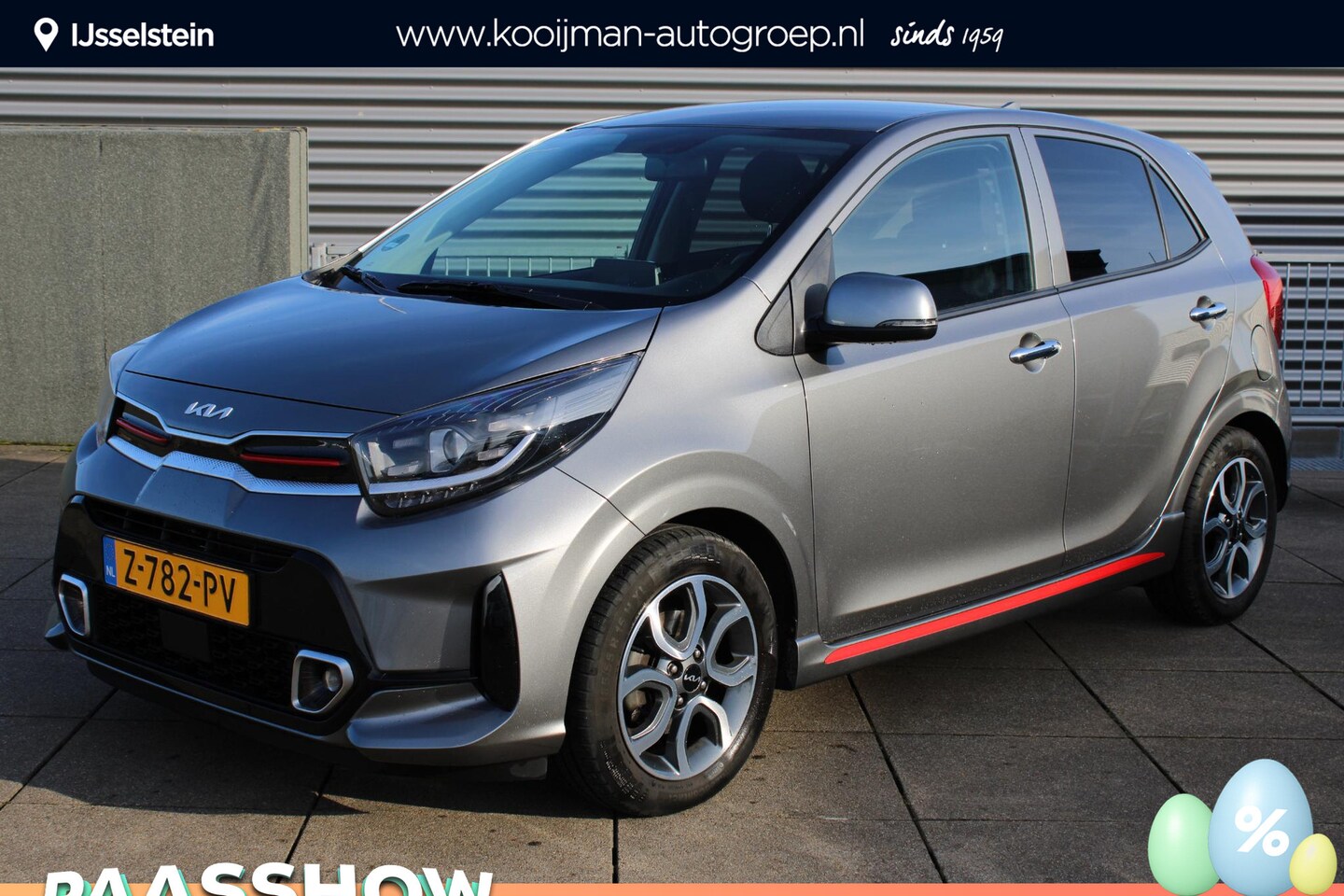 Kia Picanto - 1.0 DPi GT-Line KEYLESS, CRUISE, NAVIGATIE, LEDER - AutoWereld.nl