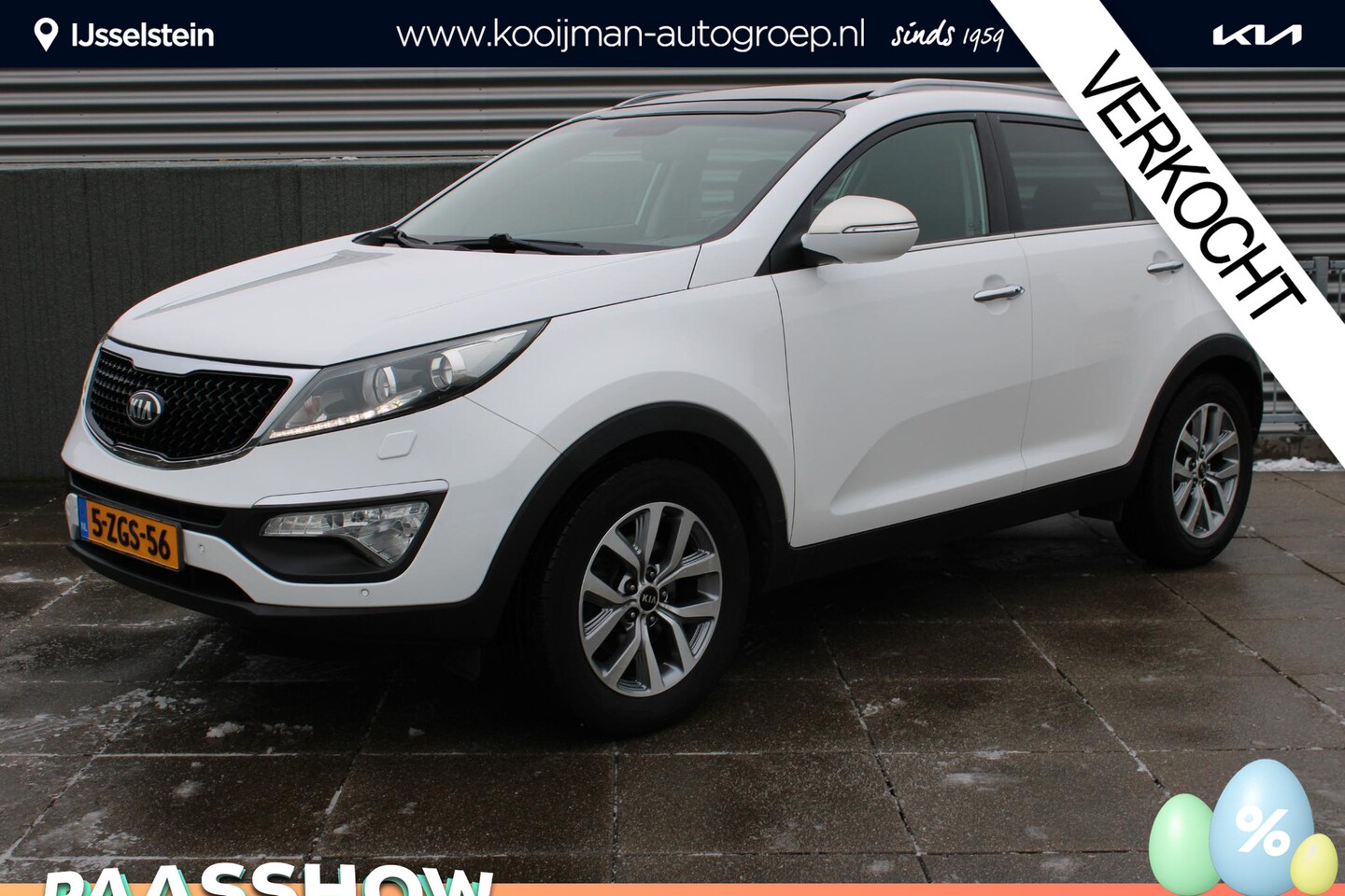 Kia Sportage - 1.6 GDI ExecutiveLine Stoelverwarming v&a / Navigatie / Camera / Schuifdak / Parkeersensor - AutoWereld.nl