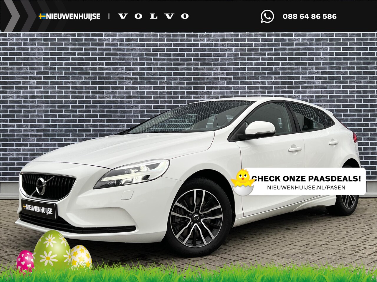 Volvo V40 - T2 Nordic+ | Automaat | Navigatie | Cruise Control | High Performance Audio | Trekhaak | S - AutoWereld.nl