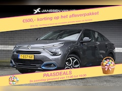 Citroën Ë-C4 X - Feel 50 kWh Navi Carplay 18" LMW Private Lease €379, - P/M