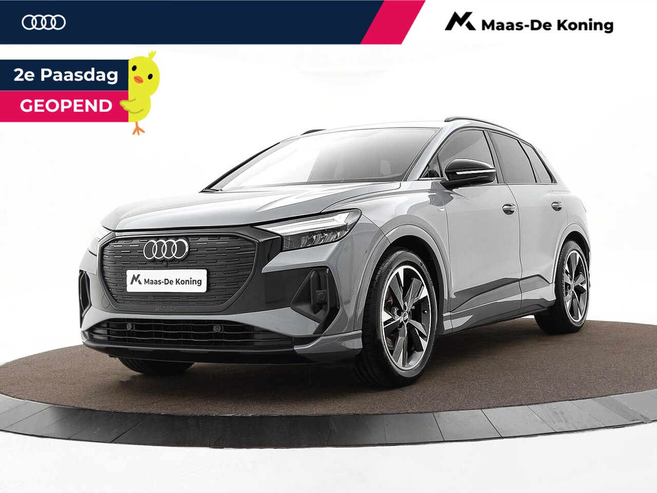 Audi Q4 e-tron - 35 170pk 55 kWh S Edition · Camera · Head-Up Display · Afneembare Trekhaak · Optiekpakket - AutoWereld.nl