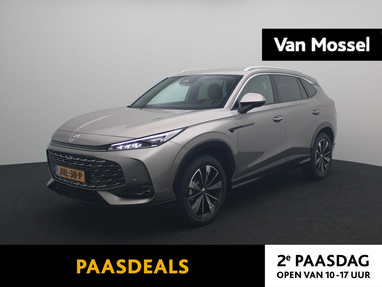 MG HS - Hybrid + 1.5 Luxury Aut. | Bruin Interieur | Stoel + Stuurverwarming | Led Koplampen | 360 - AutoWereld.nl