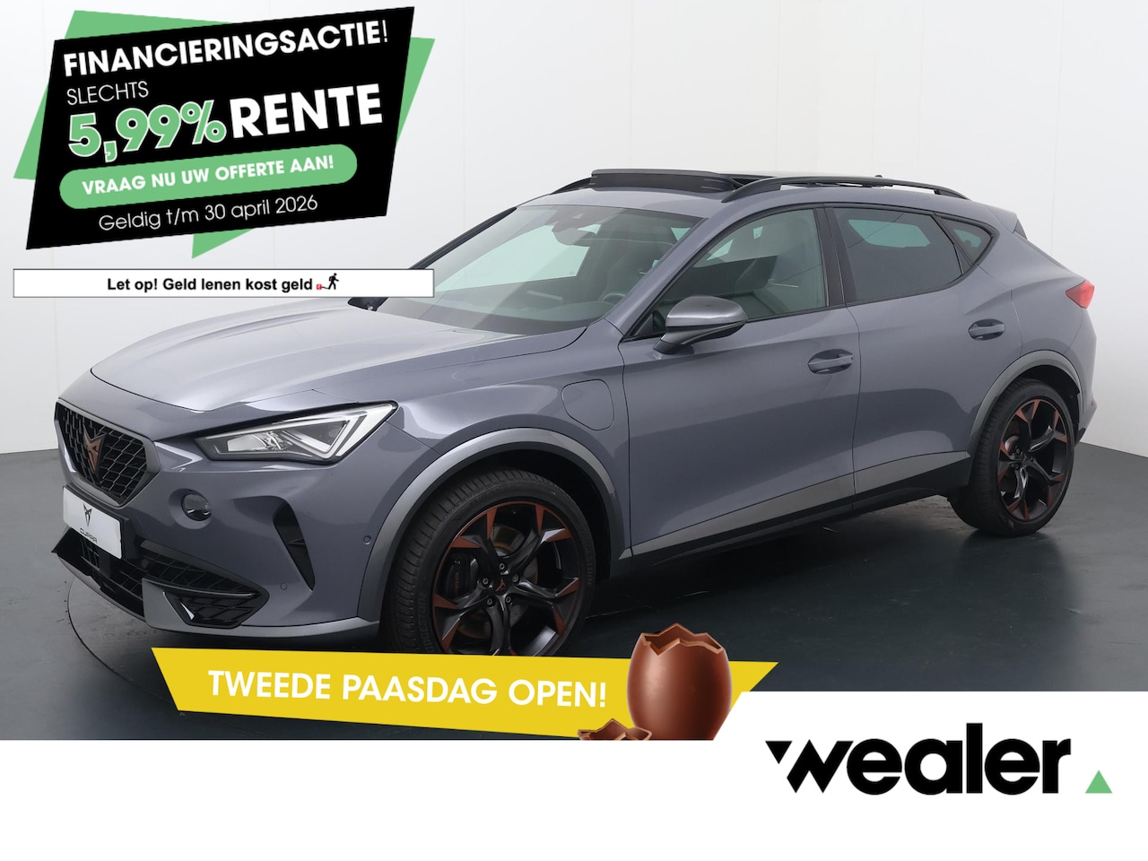 CUPRA Formentor - 1.4 e-Hybrid VZ Performance | 245 PK | SoH 94% | Trekhaak | Panoramadak | Lederen kuipstoe - AutoWereld.nl