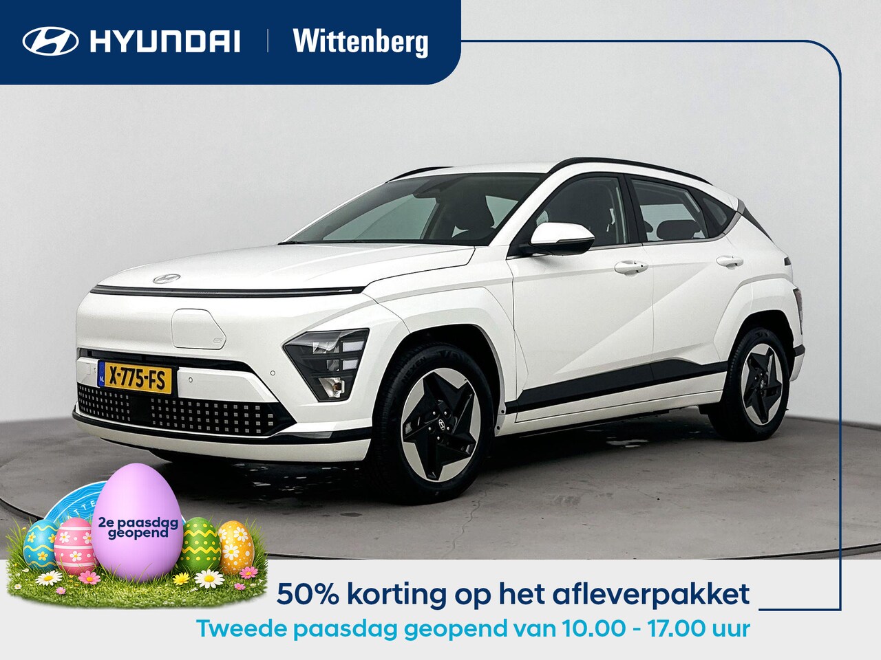 Hyundai Kona Electric - Comfort 65.4 kWh | ACTIE! | NIEUW MODEL! | SoH 98,9% | Bluelink app | Navigatie | Camera | - AutoWereld.nl