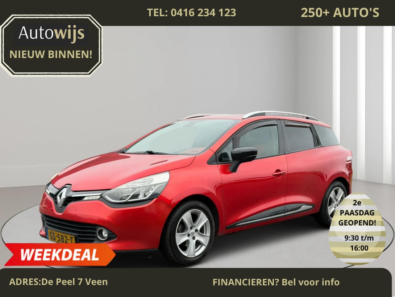 Renault Clio Estate - 1.5 dCi Dynamique|AUT|CAMERA|TREKHAAK|NAVI|NL AUTO - AutoWereld.nl