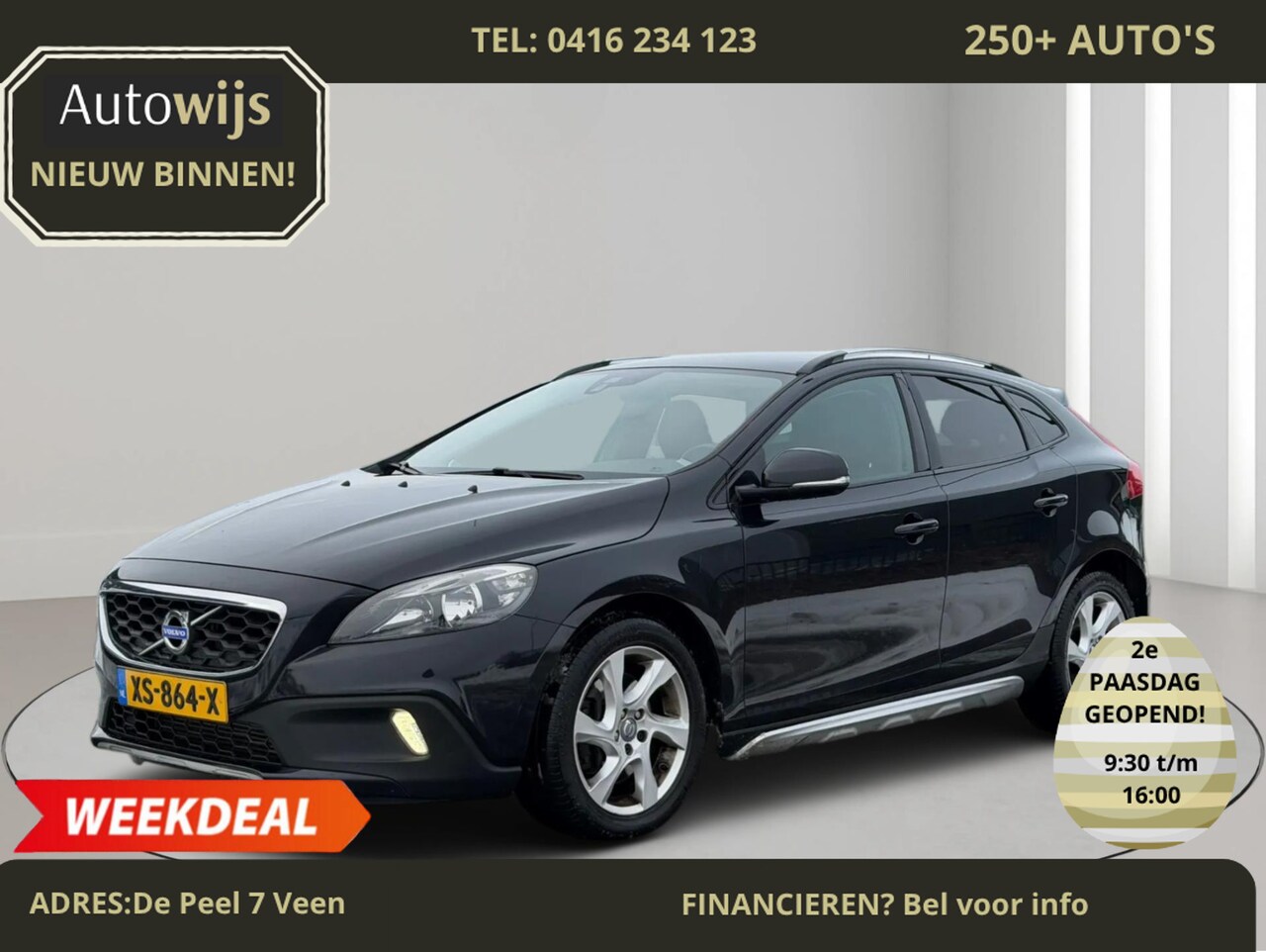 Volvo V40 Cross Country - 5CILLINDER|180PK|AUT|TREKHAAK| - AutoWereld.nl