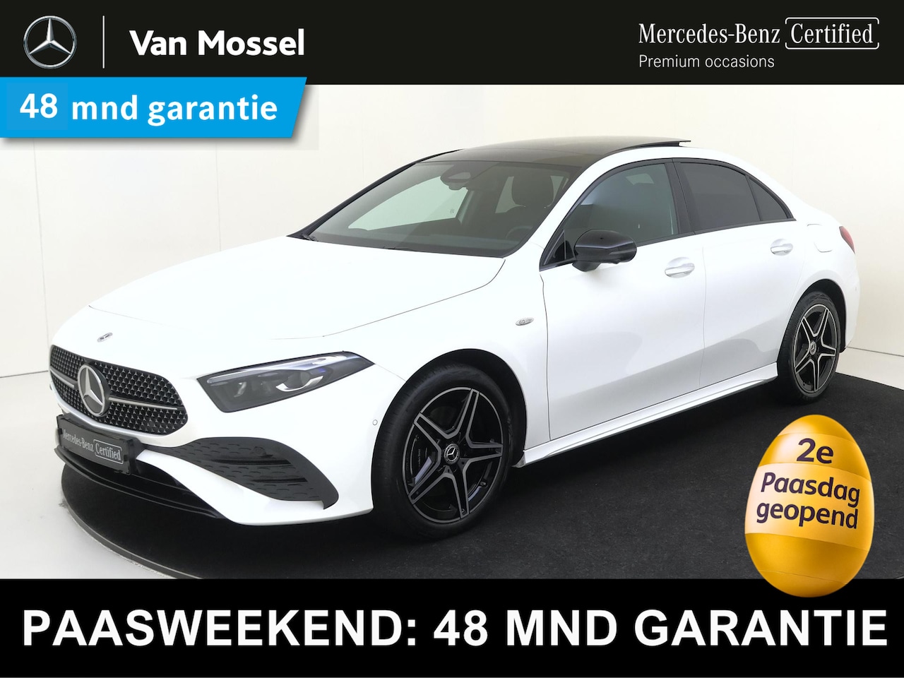 Mercedes-Benz A-klasse - 250 e Business Solution AMG Panorama Dak / Memory Seats / Keyless / Nightpakket / 360 Came - AutoWereld.nl