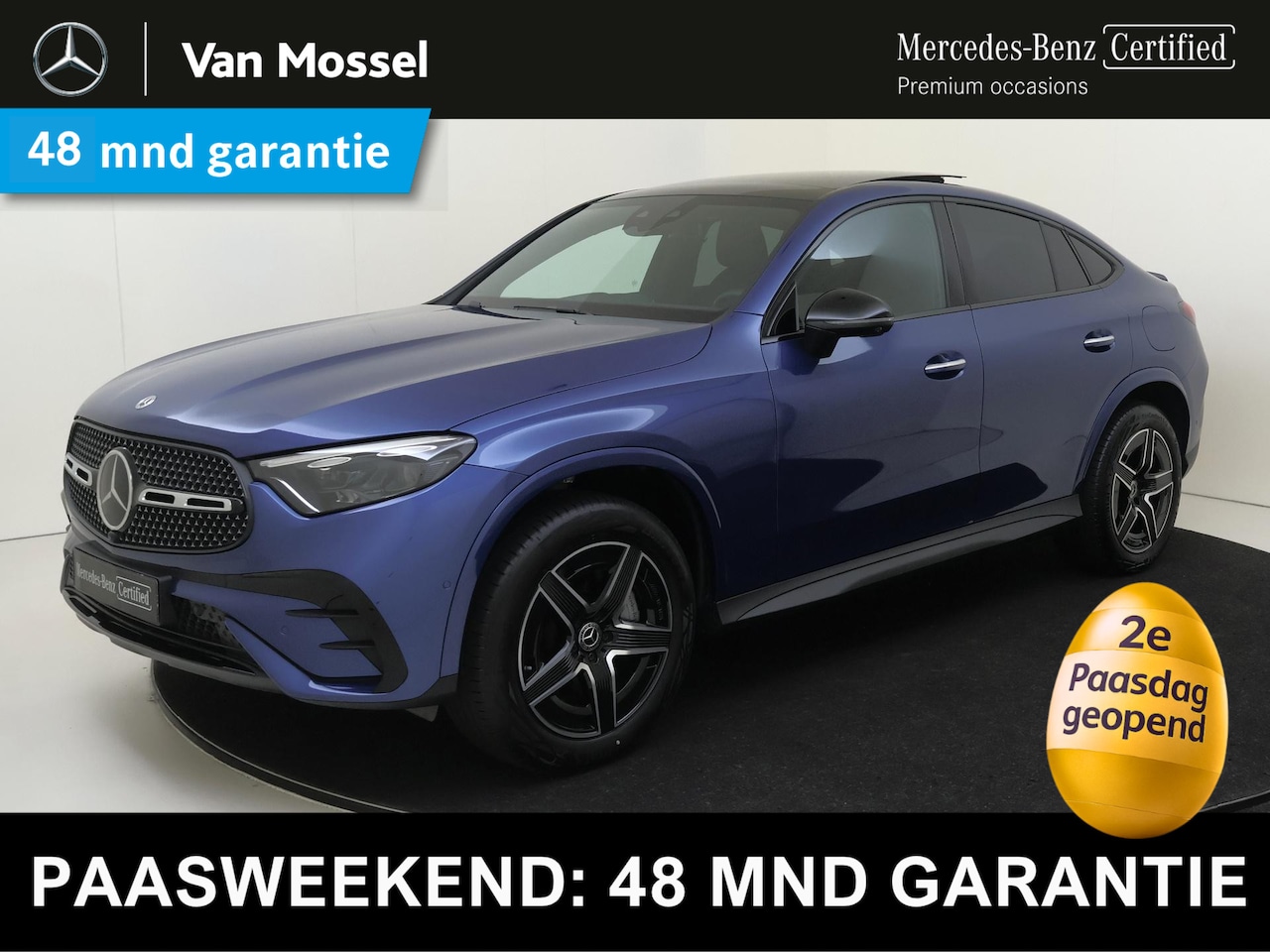Mercedes-Benz GLC-klasse Coupé - 400e 4MATIC AMG Line / Panoramadak/ Night/ Rijassistentiepakket/ Burmester/ Digital Light/ - AutoWereld.nl