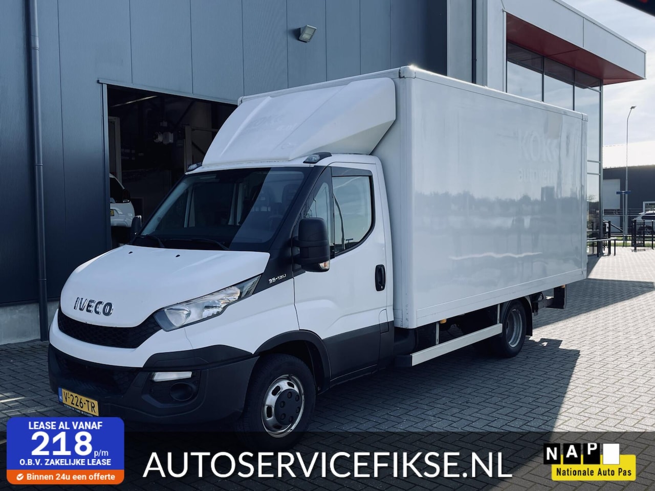 Iveco Daily - 35C-130 pk BAKWAGEN + LAADKLEP | DHOLLANDIA | - AutoWereld.nl