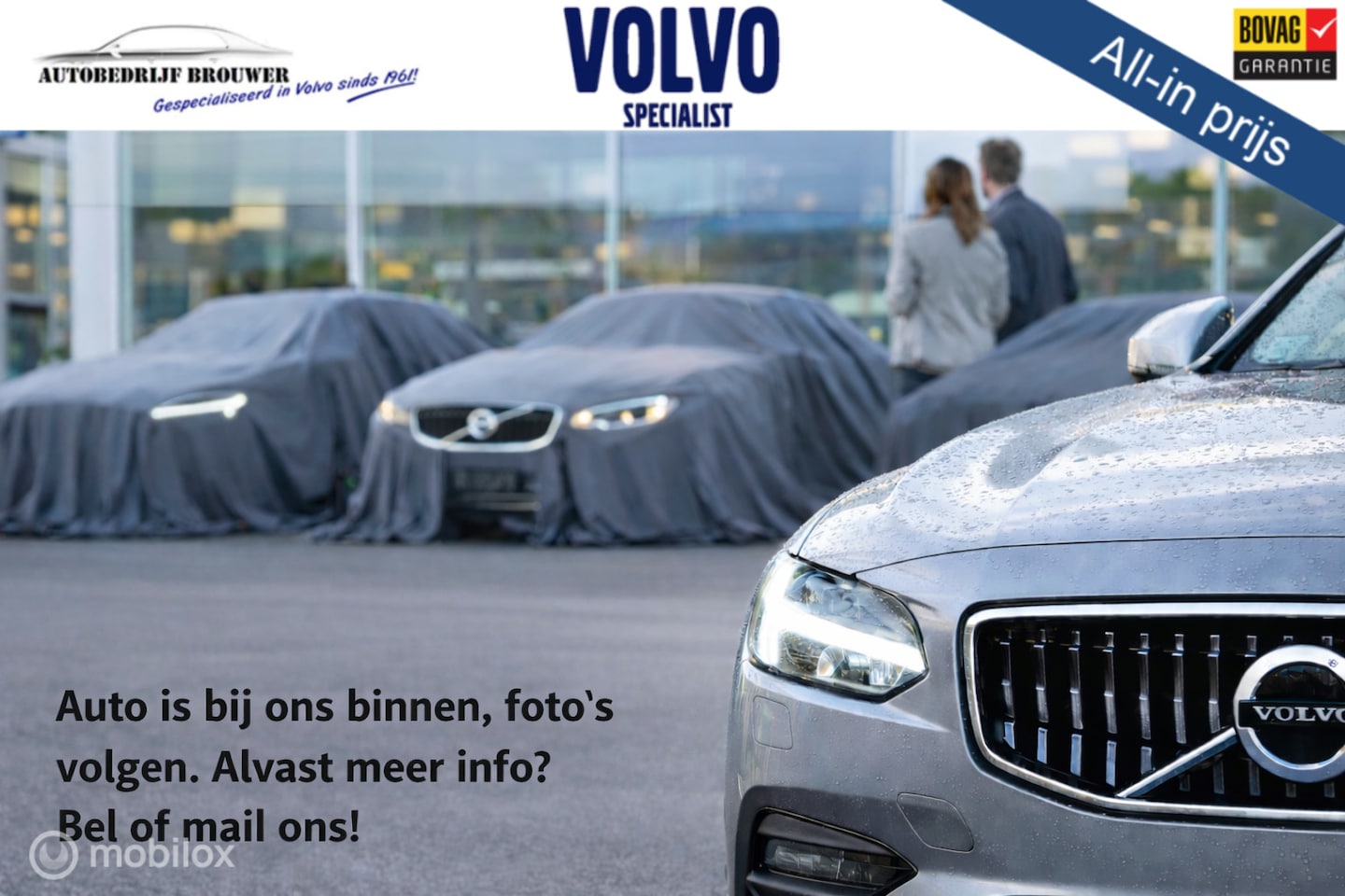 Volvo XC60 - B5 250PK AUT8 PLUS DARK | ACC | BLIS | THK | 20INCH - AutoWereld.nl
