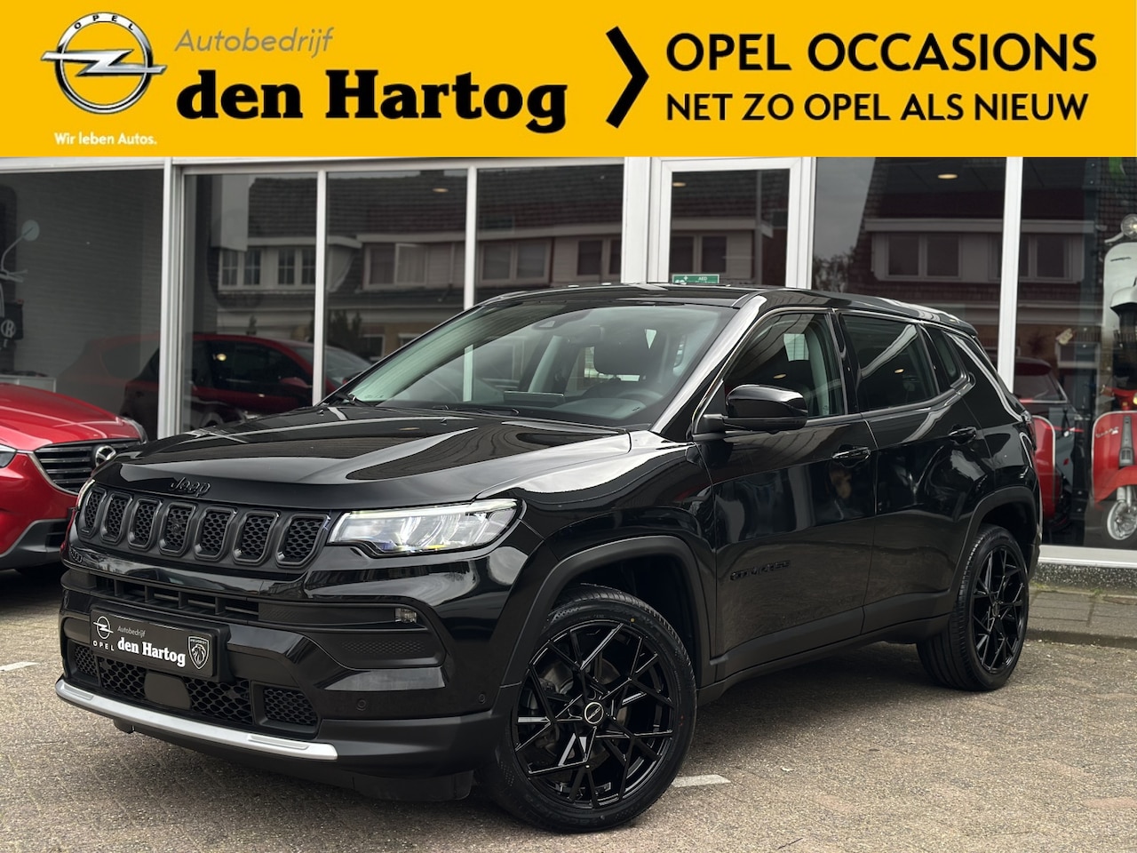 Jeep Compass - 1.5T e-Hybrid Altitude Key less/360 Camera/Stoel en stuurverwarming. - AutoWereld.nl