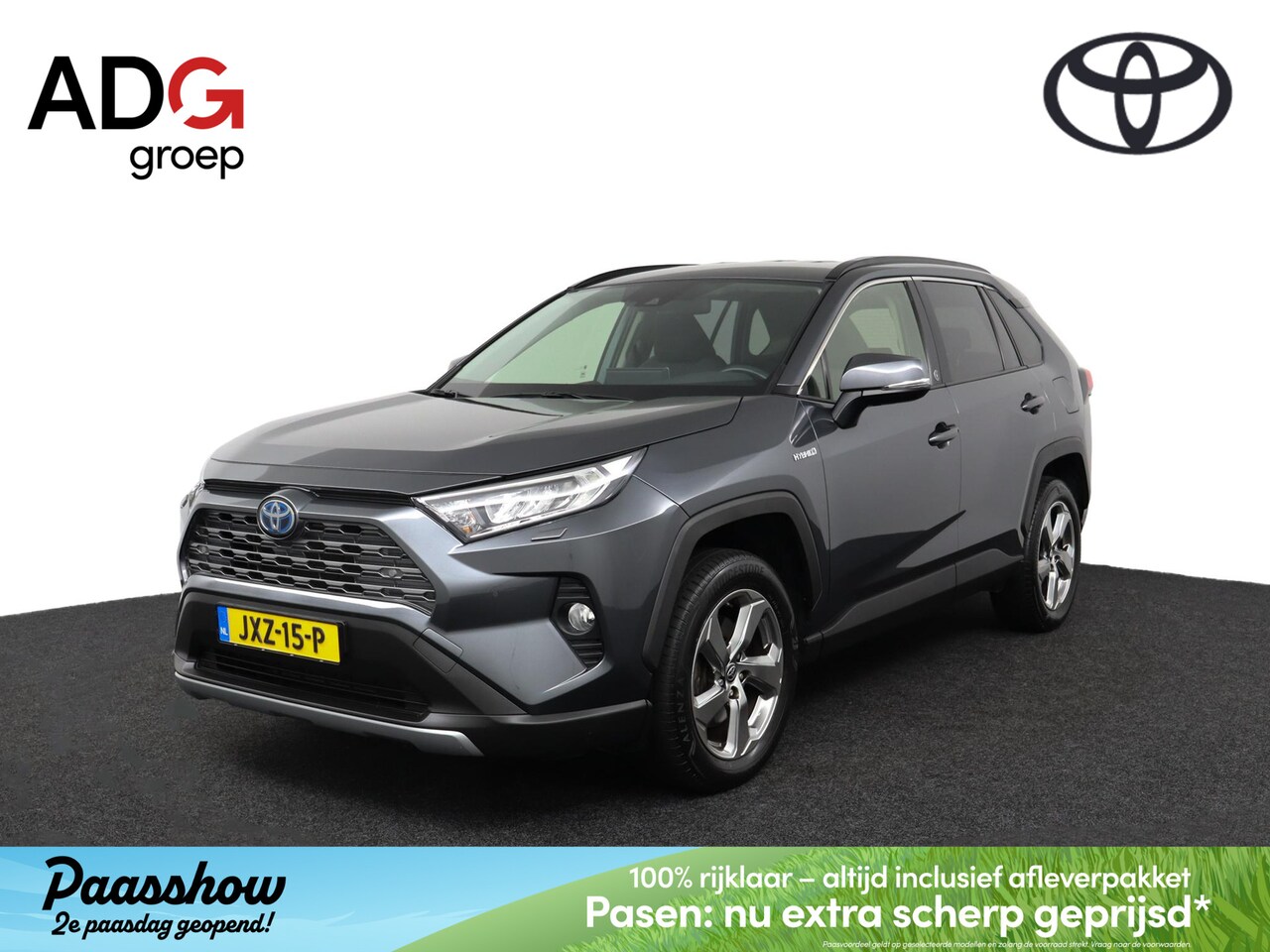 Toyota RAV4 - 2.5 Hybrid AWD Style | koplamp sproeier | elektrische achterklep | Stuur stoel verwarming - AutoWereld.nl